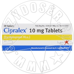 CIPRALEX 10 FILM COATED TAB X 28